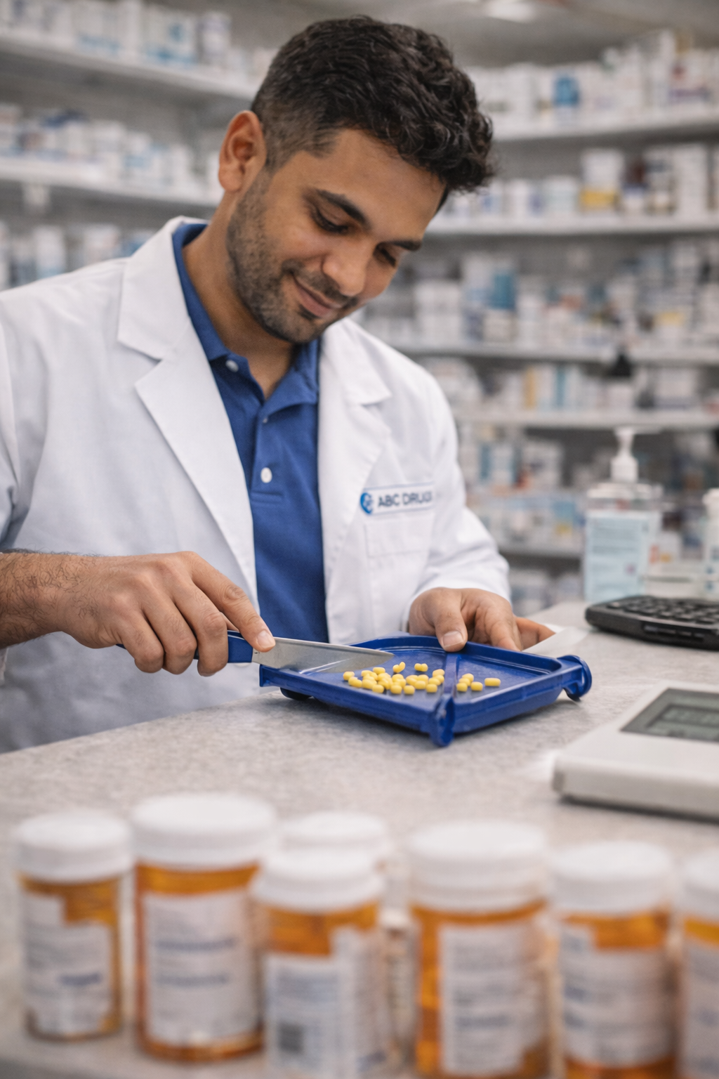 Careful prescription filling