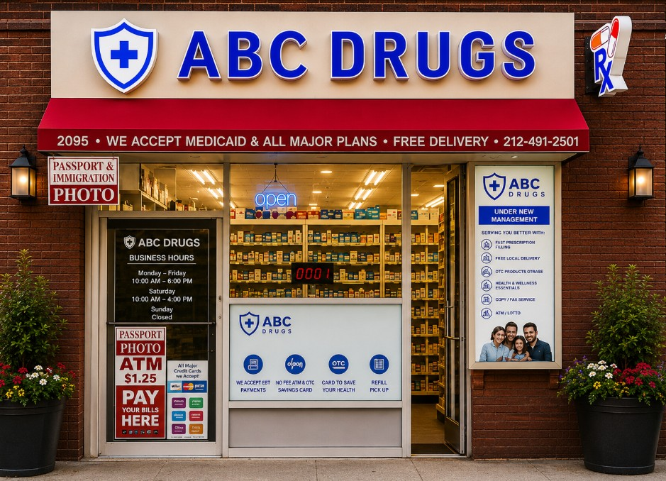 ABC Drugs pharmacist providing personalized care