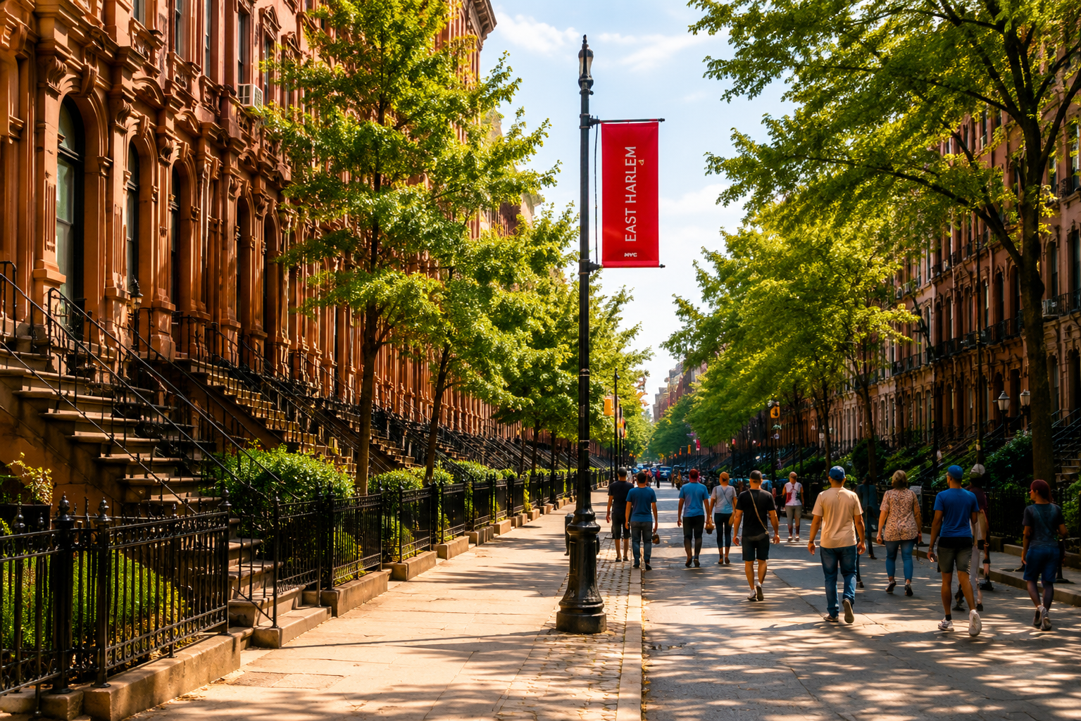 East Harlem neighborhood