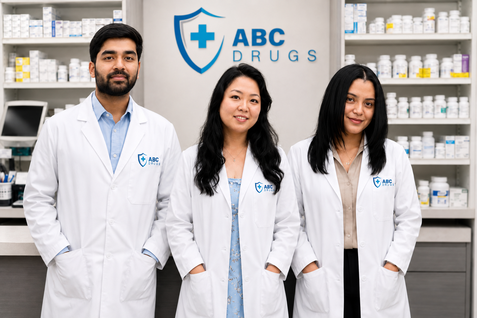 ABC Drugs pharmacy team